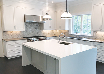 Amazing White Kitchen Renovation - Scarsdale, NY
