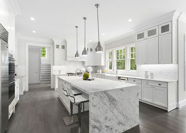 New Kitchen and Wet Bar - Chappaqua, NY