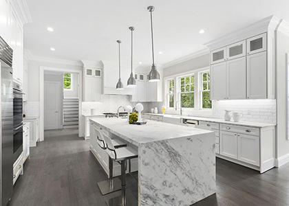 New Kitchen and Wet Bar - Armonk, NY