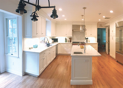 White Kitchen Design - Pound Ridge, NY